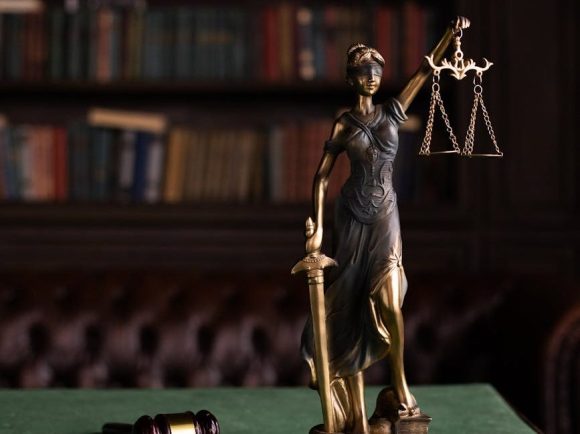 lady justice holding a balance